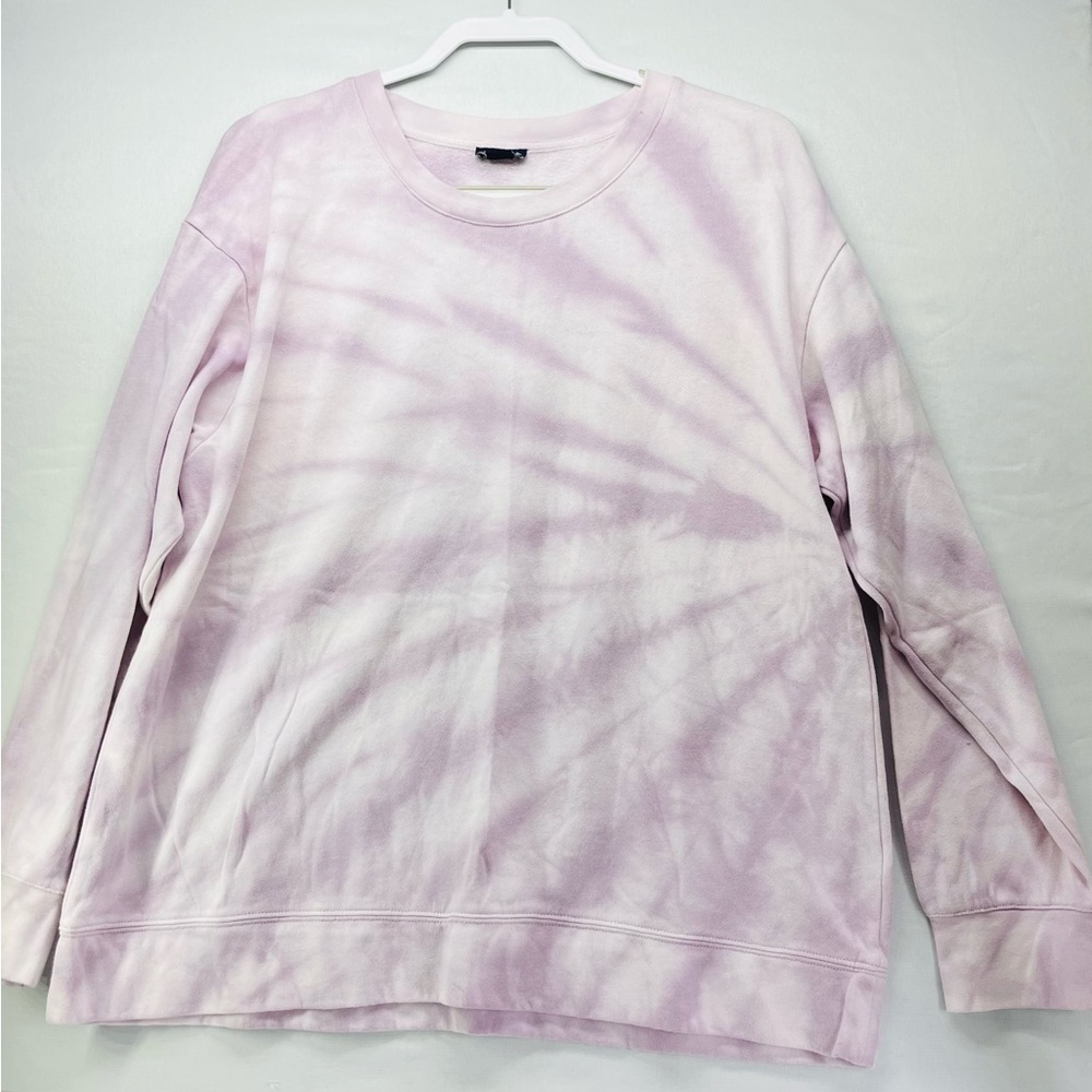 Splendid‎ Lilac Tie-Dye Crewneck Sweatshirt